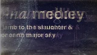 a-ha medley - lamb to the slaughter & minor earth major sky (homemade song)