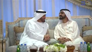 محمد بن راشد و محمد بن زايد يحضران مأدبة إفطار أقامها طحنون بن محمد