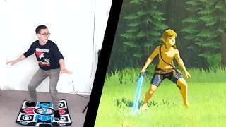 I Beat Breath of the Wild with a Dance Pad