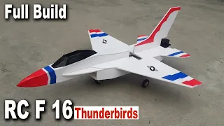 How To make Rc F-16 Propeller jet . Full DIY Build.