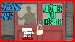 Lachflash! Anfänger wird eingesperrt - GTA 5  ONLINE Deutsch