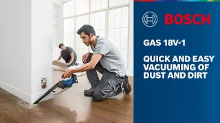 Bosch GAS 18V-1 Professional Cordless Vacuum Cleaner