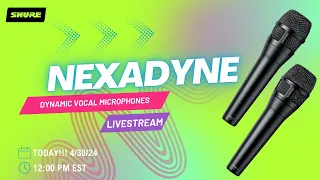 Nexadyne Exclusive First Look: Product Launch Live! Don't Miss Out! | Shure