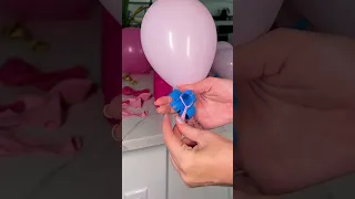 Making a birthday balloon mosaic to surprise my toddler with!! DIY birthday decorations!