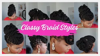 Easy Updo with Braids : Effortless Hair Styling Ideas for Special Occasions & Dates