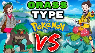 We Can Only Catch RANDOM GRASS Type POKEMON...Then we FIGHT! Pokemon Sword