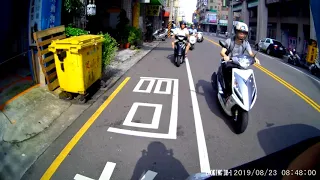 2019 LOOKING - DB-1 Motorcycle Helmet Cam Testing Video (Daytime - 2)