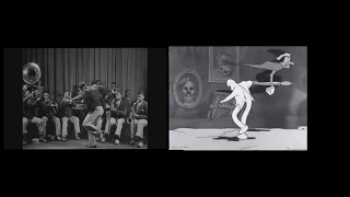 Cab Calloway & Betty Boop Cartoon Dances | Side-by-Side  comparison (Rotoscoping)