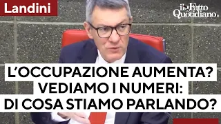 Landini smonta la narrazione meloniana: "L'occupazione aumenta? Vediamo i numeri: di cosa parliamo?"