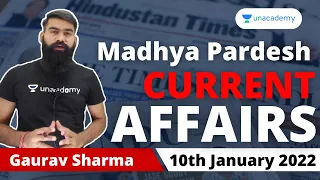 10th Jan 2022 MP Current Affairs | Daily MP Current Affairs | MPPSC & VYAPAM | Gaurav Sharma