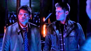 Supernatural s11 e10 lucifer sam dean castiel cage match ACTUAL AUDIO