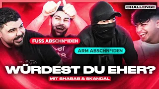 WAS WÜRDEST DU EHER?! 😂 (Challange mit Skandal & Shabab) | Icon 5