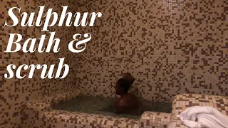 Hot Sulfur Bath And Scrub Experience In Tbilisi 🇬🇪