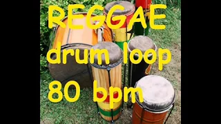 Reggae Drum loop #1 - 80 bpm