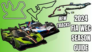 2024 FIA WEC Season Guide: New Tracks & Cars!