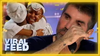 JOINT GOLDEN BUZZER On AGT For Emotional Tribute That Brings Judges To Tears | VIRAL FEED