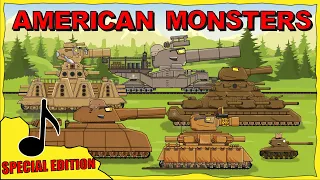 American Monsters - Cartoons about tanks