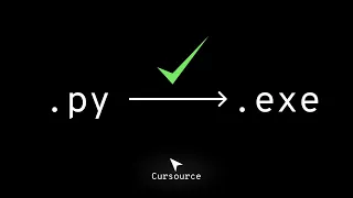Как преобразовать Python файл в .exe?