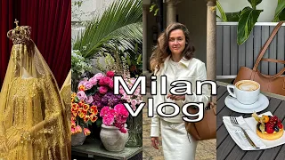 MILAN DESIGN WEEK, EVENING WITH YSL, DOLCE & GABBANA EXHIBITION, SHOPPING IN COS, VLOG FROM ITALY