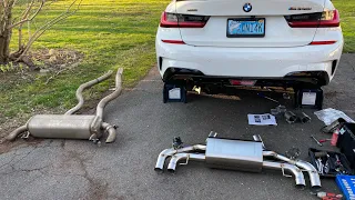 My dinan exhaust finally arrived