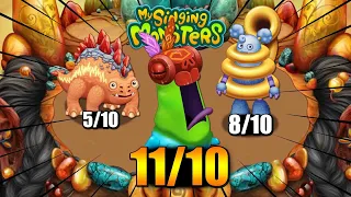 ATIVEI TRÊS MONSTROS DA ILHA DE ÂMBAR NO MESMO VÍDEO! O ELMOGRITO É MUITO BOM! - My Singing Monsters