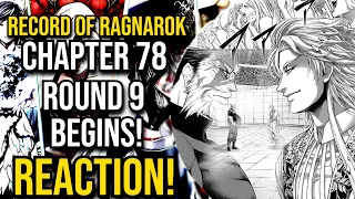 Round 9 Begins! | Record Of Ragnarok Chapter 78 Reaction!