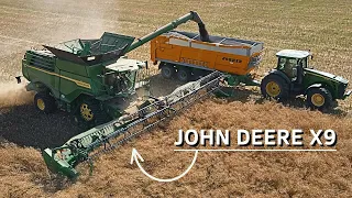 JOHN DEERE X9 | CANOLA HARVEST 2023 😎💨 !!