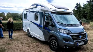 Knaus Skywave 650 MF 2020 motorhome with 3 large dogs on the way. Experience after 3 weeks. tour