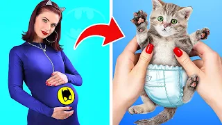 Pregnant Superheroes! 17 Funny Pregnancy Situations!