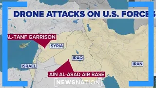 At least 20 service members injured in drone attacks | NewsNation Now