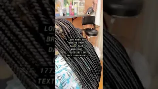 Dakar African Hair Braiding & weaving long Knotless braids