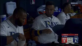 Randy Arozarena Steals Home Rays vs Red Sox 7th Inning Supercut + Cash & Franco Postgame Interviews