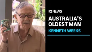 Australia's oldest man celebrates 110th birthday | ABC News