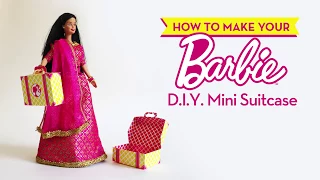 How to make your Barbie D.I.Y. Mini Suitcase Box