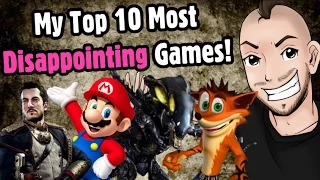 [OLD] Top 10 Most Disappointing Games! - Caddicarus