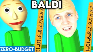 BALDI'S BASICS WITH ZERO BUDGET! (BALDI LANKYBOX PARODY!)