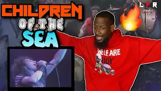 THE VOCALS‼️🔥 Ronnie James Dio - Children of the Sea - Live ‘83 | REACTION