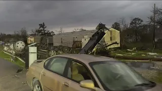 Deadly tornadoes rip through Louisiana