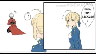 Fate grand order comic  When Archer shows his Shirou side