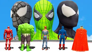 Marvel Avengers 2021 VS Spidey Army - Epic Battle