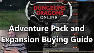 DDO Expansion and Adventure Pack Buying Guide for New Players