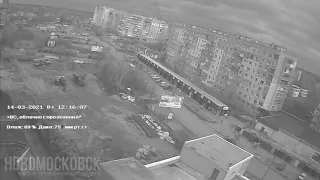 Timelapse 14-03-2021 - Новомосковск, Украина