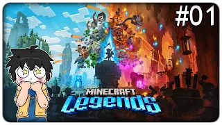 I PIGLIN DEL NETHER INVADONO IL NOSTRO MONDO E SOLO NOI POSSIAMO SALVARLO | Minecraft Legends ep.01