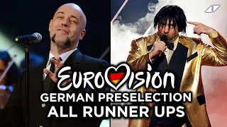 All Runners-Up in Germanys Eurovision preselection (2010-2023) 🇩🇪