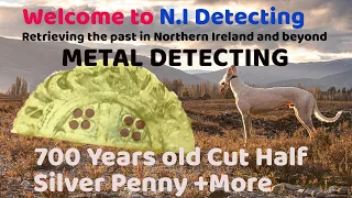 Cut Half Hammered Coin | Found Metal Detecting | + Other Finds  | Northern Ireland | N.I Detecting