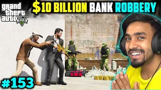 BANK ROBBERY STEALING DIAMOND AND CASH | GTA 5 GAMEPLAY #153 TECHNO GAMERZ