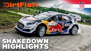 Shakedown Highlights 🇭🇷 WRC Croatia Rally 2024