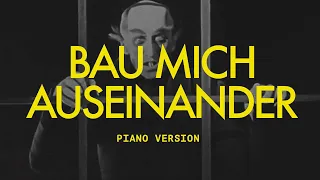 BAU MICH AUSEINANDER (Piano Version) - Fynn Kliemann | Album: NUR | Offizielles Video