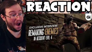 Gor's "Resident Evil 4 Remake" How Capcom Designs NEW Enemies REACTION (CABIN FIGHT NEW GAMEPLAY!)