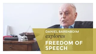 Daniel Barenboim | Explores... Freedom of Speech [subtitulado]